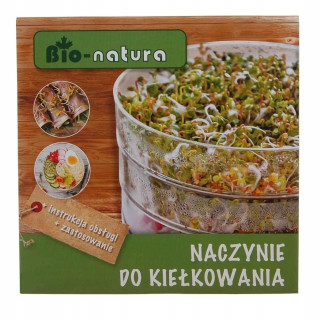 Naczynie do Kiełkowania Nasion z Trzema Szalkami - Bio Natura - Ekocha