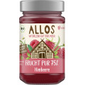 Mus Malinowy 75% Owoców BIO 250 g - Allos
