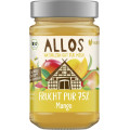 Mus z Mango BIO 75% Owoców Słodzony Syropem z Agawy 250 g - Allos