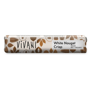 Baton Nugatowy z Krokantem Orzechowym BIO 35 g - Vivani - Ekochatka