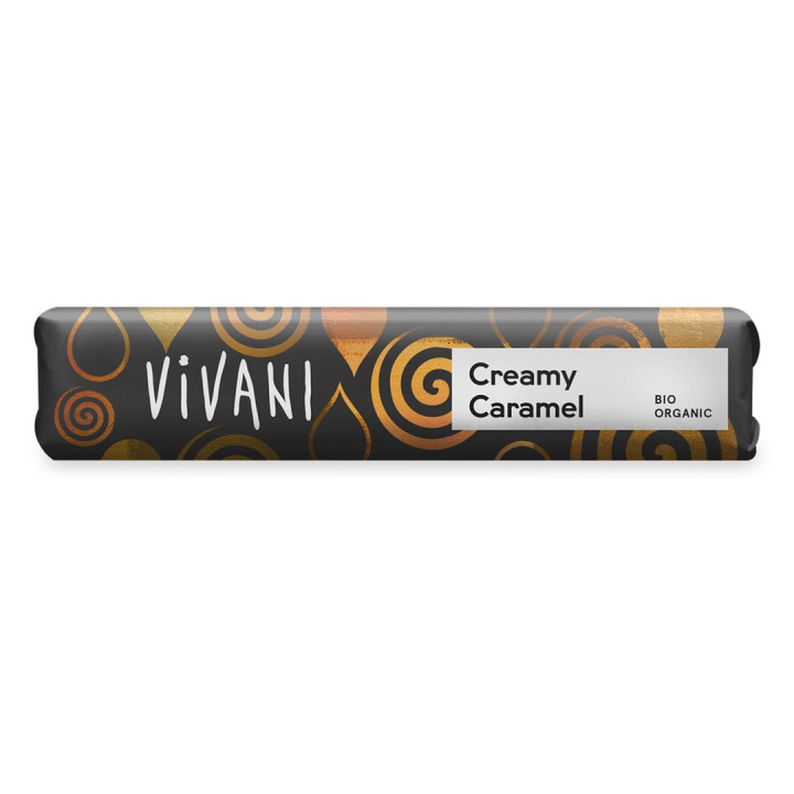 Baton Mleczna Czekolada z Karmelem BIO 40 g - Vivani - Ekochatka