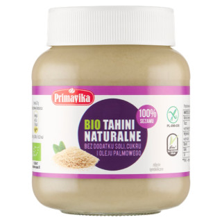 Tahini Pasta Sezamowa Bezglutenowa BIO 350 g - Primavika - Ekochatka