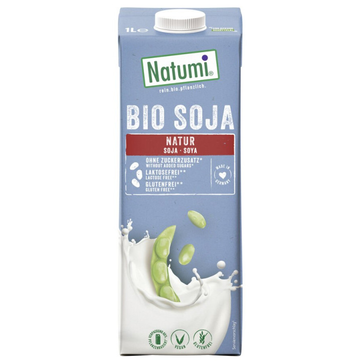 Napój Sojowy bez Cukru Bezglutenowy BIO 1 l - Natumi - Ekochatka