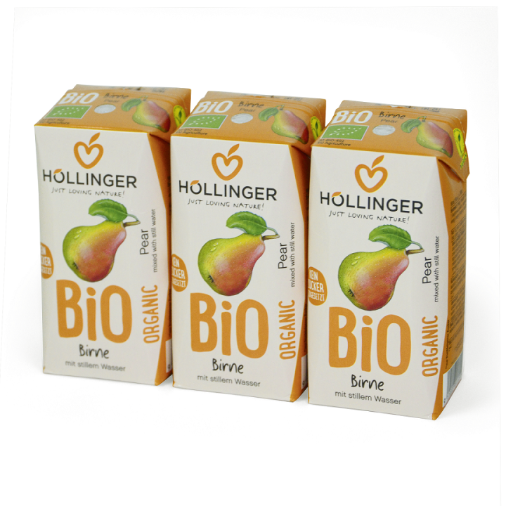 Nektar Gruszkowy bez Cukru BIO 200 ml - Hollinger - Ekochatka