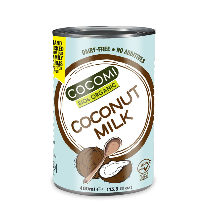 Mleczko Kokosowe bez Gumy Guar 17% Tłuszczu BIO 400 ml - Cocomi - Ekoc