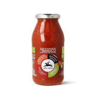Pulpa Pomidorowa z Bazylią BIO 500 g - Alce Nero - Ekochatka
