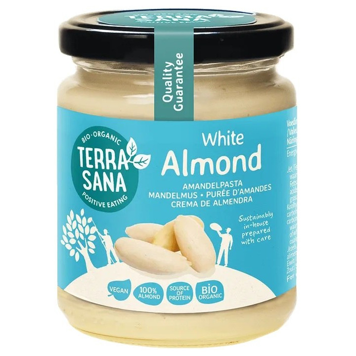 Krem z Migdałów Blanszowanych 100% BIO 250 g - Terrasana - Ekochatka