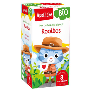 Herbatka Rooibos Dla Dzieci BIO 30 g 20 Saszetek - Apotheke - Ekochatk