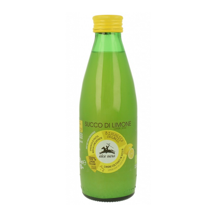 Sok z Cytryn Sycylijskich NFC 100% BIO 250 ml - Alce Nero - Ekochatka