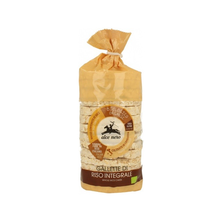 Wafle Ryżowe Pełnoziarniste BIO 100 g - Alce Nero - Ekochatka