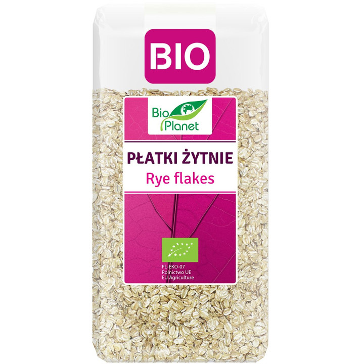 Płatki Żytnie BIO 300 g - Bio Planet - Ekochatka