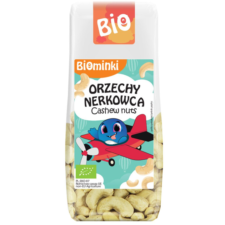Orzechy Nerkowca BIO 75 g - Biominki - Ekochatka