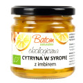 Cytryna z Imbirem w Syropie BIO 220 g - Batom