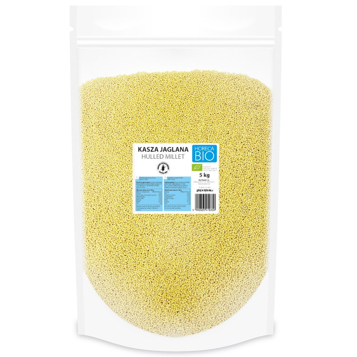 Kasza Jaglana Bezglutenowa BIO 5 kg - Horeca Bio Planet - Ekochatka
