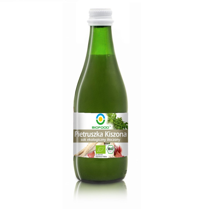 Sok z Pietruszki Kiszonej NFC Bezglutenowy BIO 300 ml - Biofood - Ekoc