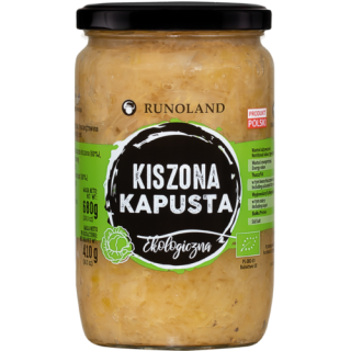 Kapusta Kiszona BIO 680 g - Runoland - Ekochatka