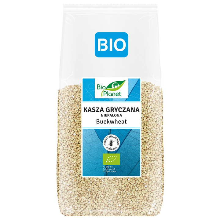 Kasza Gryczana Niepalona Bezglutenowa BIO 500 g - Bio Planet - Ekochat