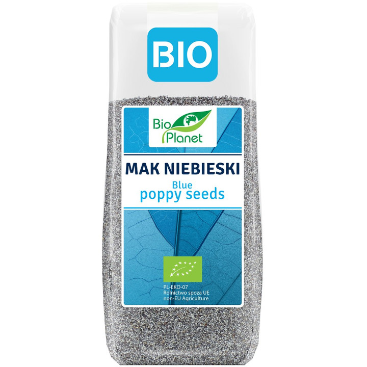 Mak Niebieski BIO 200 g - Bio Planet - Ekochatka