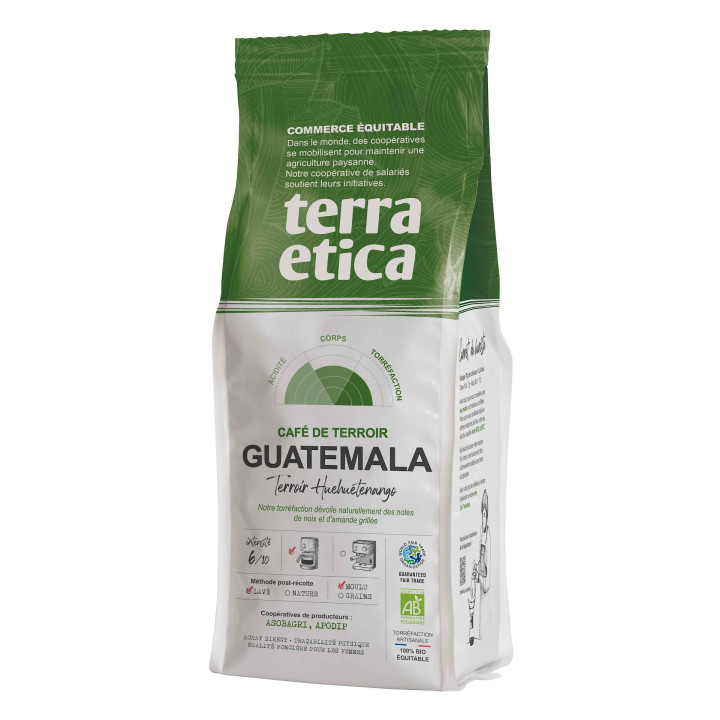 Kawa Mielona Arabica 100% Gwatemala Fair Trade BIO 250 g - Terra Etica