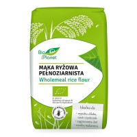 Mąka Ryżowa Pełnoziarnista Bezglutenowa BIO 500 g - Bio Planet