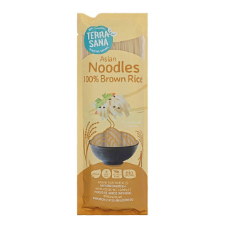 Makaron Ryżowy Razowy Spaghetti Bezglutenowy BIO 250 g - Terrasana - E