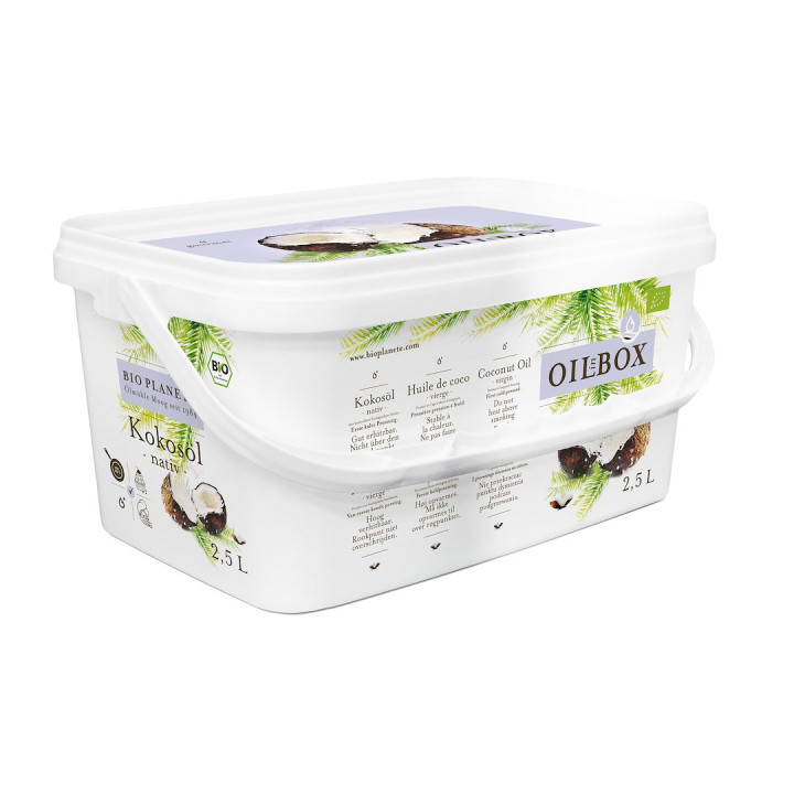 Olej Kokosowy Virgin BIO 2,5 l - Bio Planete - Ekochatka