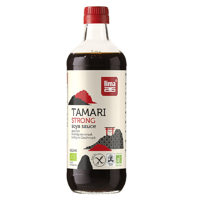 Sos Sojowy Tamari Mocny Bezglutenowy BIO 500 ml - Lima - Ekochatka