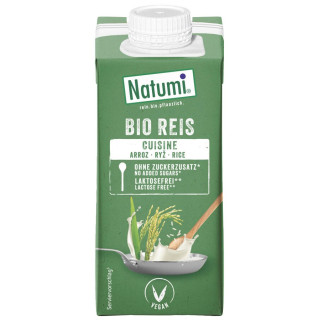 Krem Ryzowy do Gotowania i Pieczenia BIO 200 ml - Natumi - Ekochatka