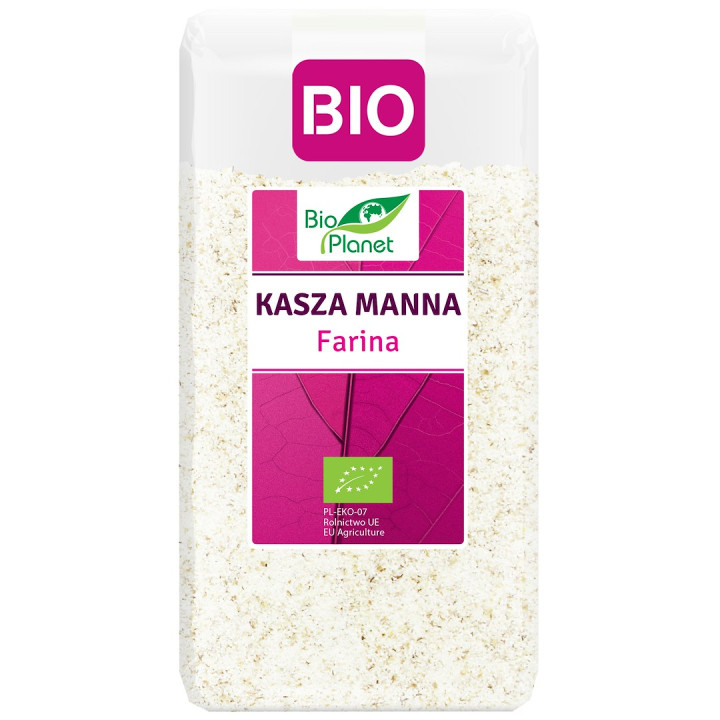 Kasza Manna BIO 500 g - Bio Planet - Ekochatka