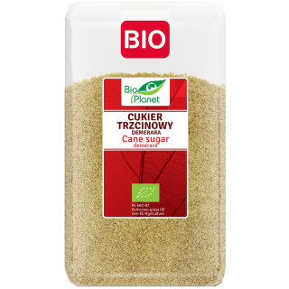 Cukier Trzcinowy Demerara Nierafinowany BIO 1 kg - Bio Planet - Ekocha
