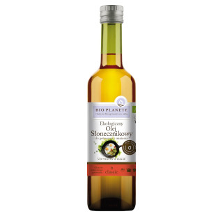 Olej Slonecznikowy do Smazenia i Gotowania BIO 500 ml - Bio Planete - 