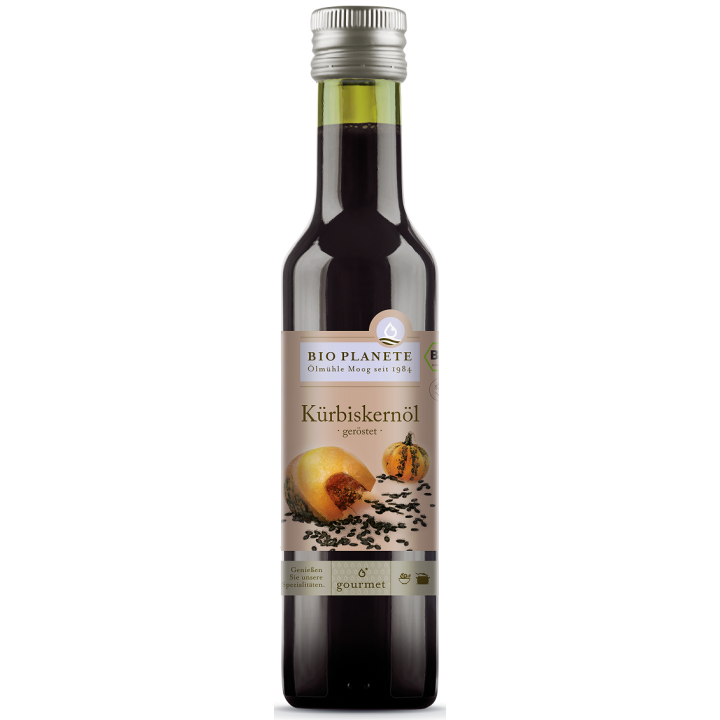 Olej z Prażonych Pestek Dyni BIO 250 ml - Bio Planete - Ekochatka