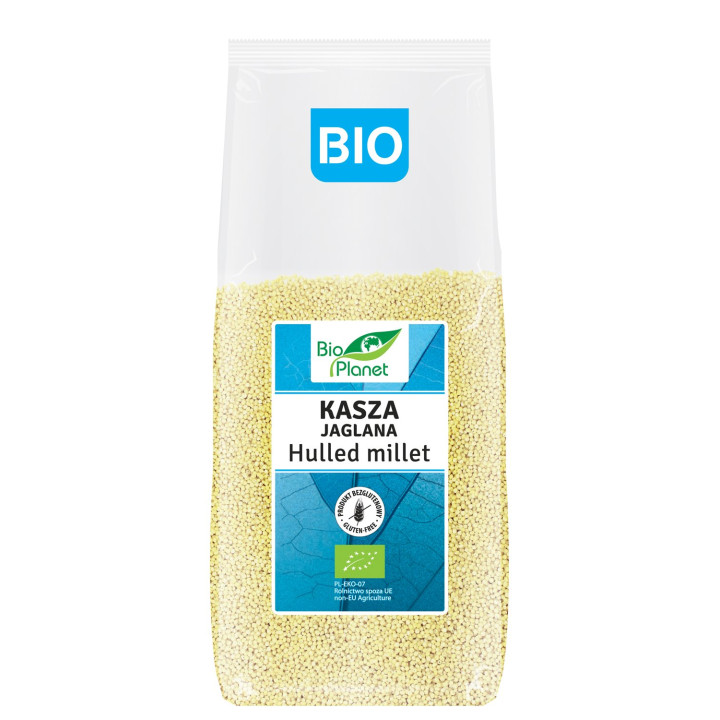 Kasza Jaglana Bezglutenowa BIO 1 kg - Bio Planet - Ekochatka
