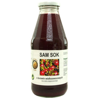 Sok z Żurawiny Wielkoowocowej NFC 500 ml - Viands - Ekochatka