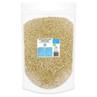 Kasza Gryczana Niepalona Bezglutenowa BIO 5 kg - Horeca Bio Planet - E