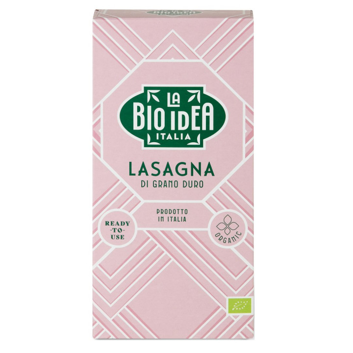 Makaron Lasagne Semolinowy BIO 250 g - La Bio Idea - Ekochatka