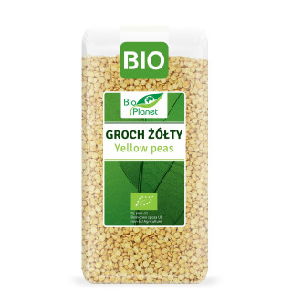 Groch Żółty Łuskany BIO 400 g - Bio Planet - Ekochatka