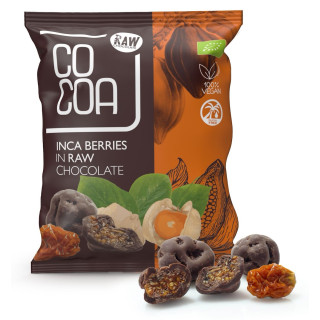 Jagody Inkaskie w Czekoladzie Surowej BIO 70 g - Cocoa - Ekochatka