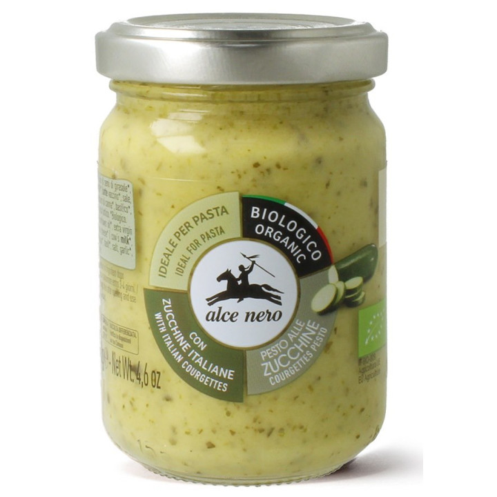 Pesto z Cukinii BIO 130 g - Alce Nero - Ekochatka