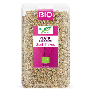 Platki Orkiszowe BIO 600 g - Bio Planet - Ekochatka