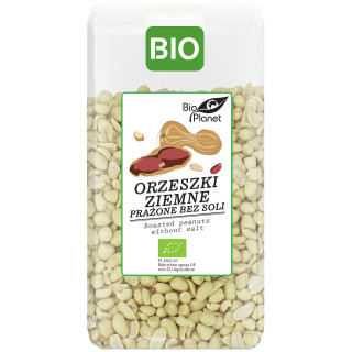 Orzeszki Ziemne Prazone bez Soli BIO 350 g - Bio Planet - Ekochatka