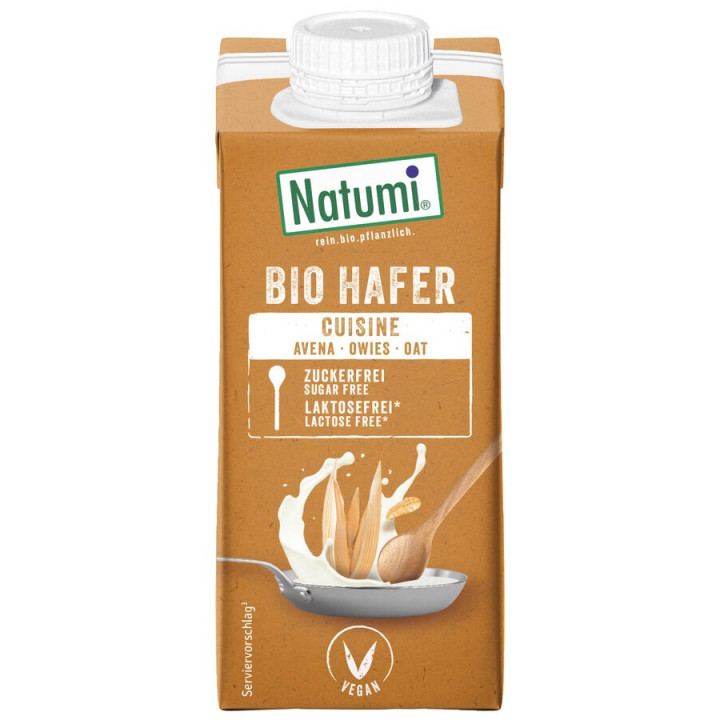 Krem Owsiany do Gotowania i Pieczenia BIO 200 ml - Natumi - Ekochatka