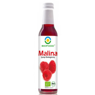 Syrop Malinowy BIO 250 ml - Biofood - Ekochatka
