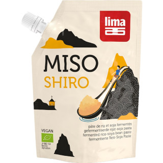Miso Shiro Pasta z Ryzu i Soi BIO 300 g - Lima - Ekochatka