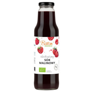 Sok Malinowy NFC 100% BIO 750 ml - Batom - Ekochatka
