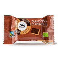 Herbatniki Orkiszowe z Czekoladą Gorzką Fair Trade BIO 28 g - Alce Nero