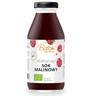 Sok Malinowy NFC 100% BIO 330 ml - Batom - Ekochatka