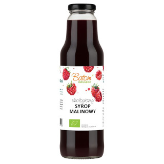 Syrop Malinowy BIO 750 ml - Batom - Ekochatka