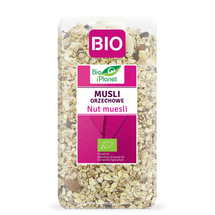 Musli Orzechowe BIO 300 g - Bio Planet - Ekochatka