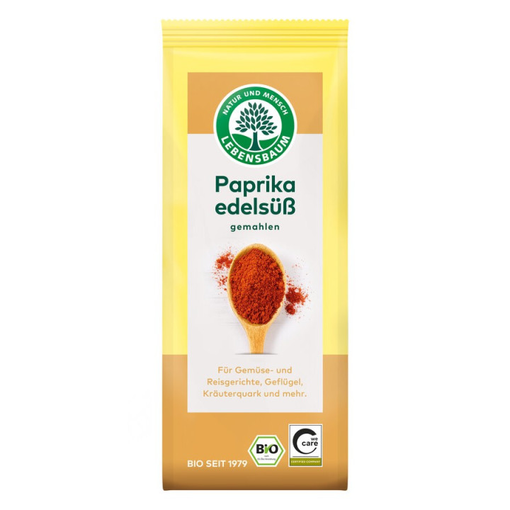 Papryka Słodka Mielona BIO 50 g - Lebensbaum - Ekochatka